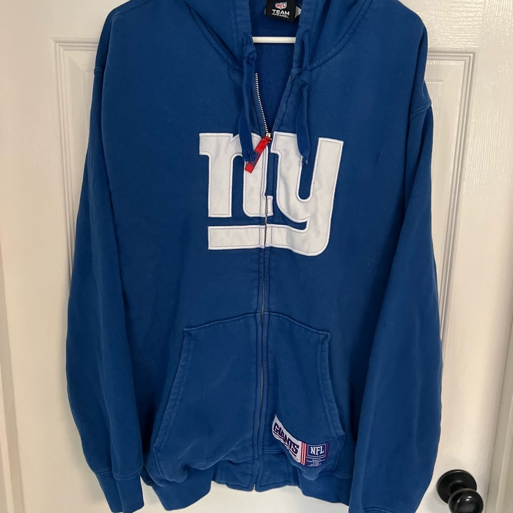 NY Giants zip hoodie